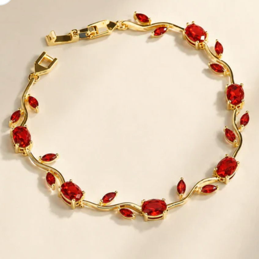 Diamond Tulip Bracelet