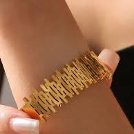 Lattice Luxe Bangle