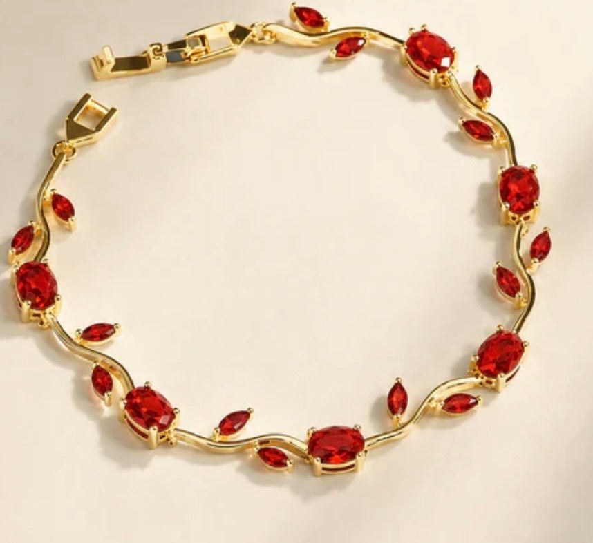 Diamond Tulip Bracelet