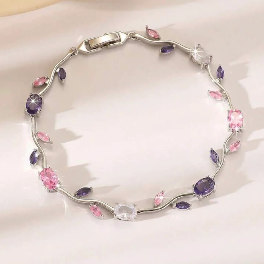 Tulip bracelet mix golden