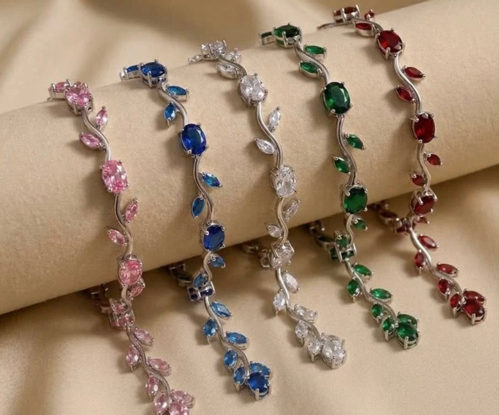 Diamond Tulip Bracelet