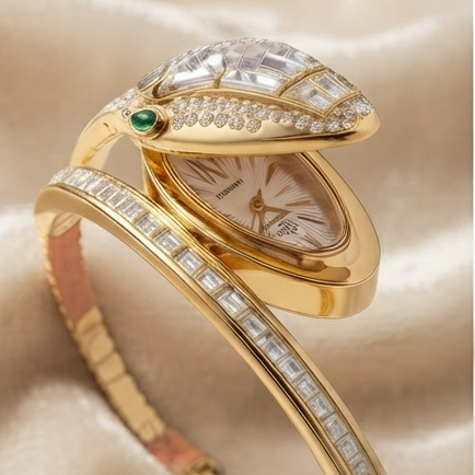 2 in 1 snake watch bracelet